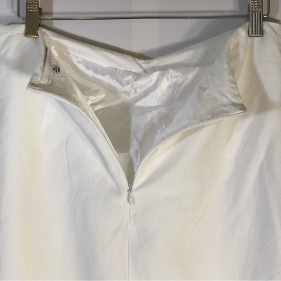 Linea Donna Tie Knot Wrapped Casual Linen Blend Skirt - Picture 8 of 13